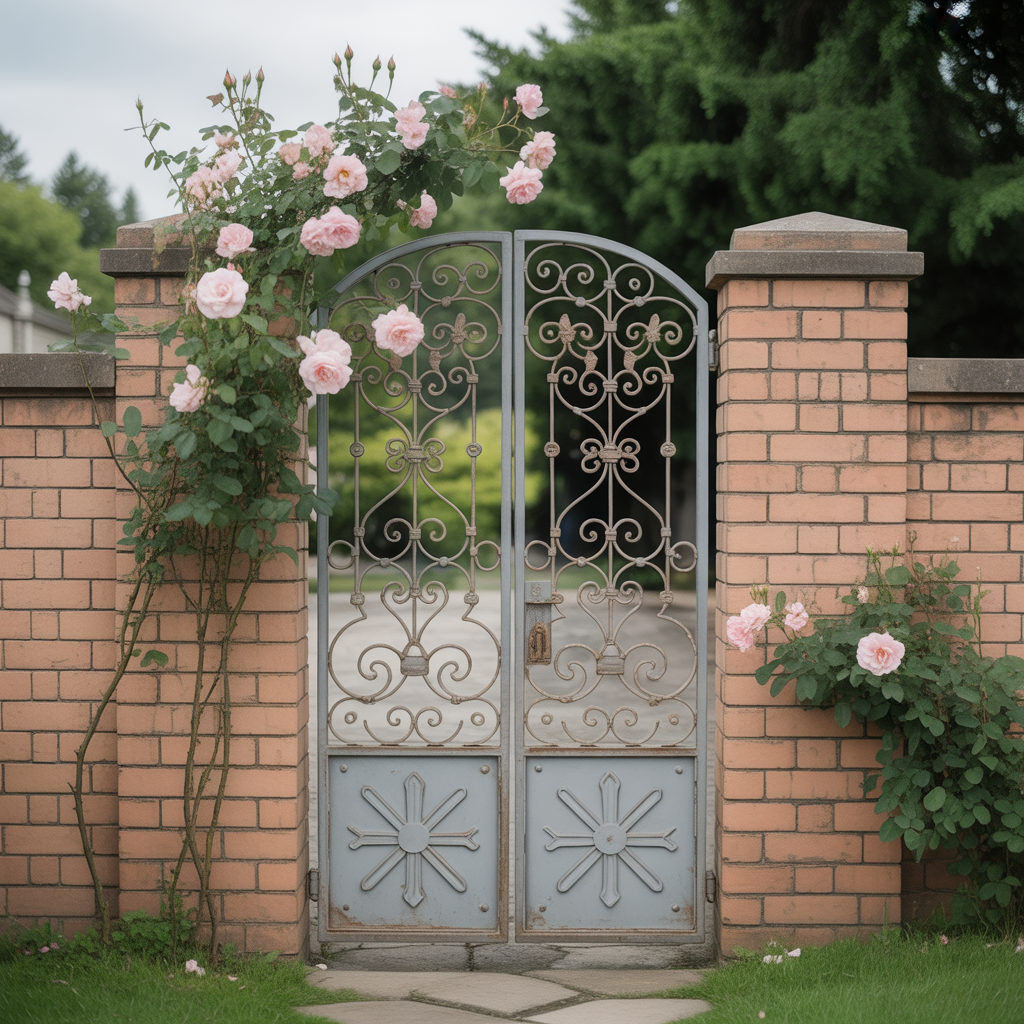 Wrought Iron with Intricate Designs