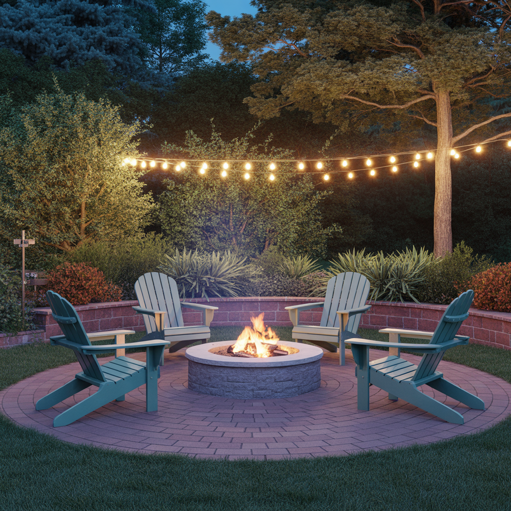 backyard fire pit