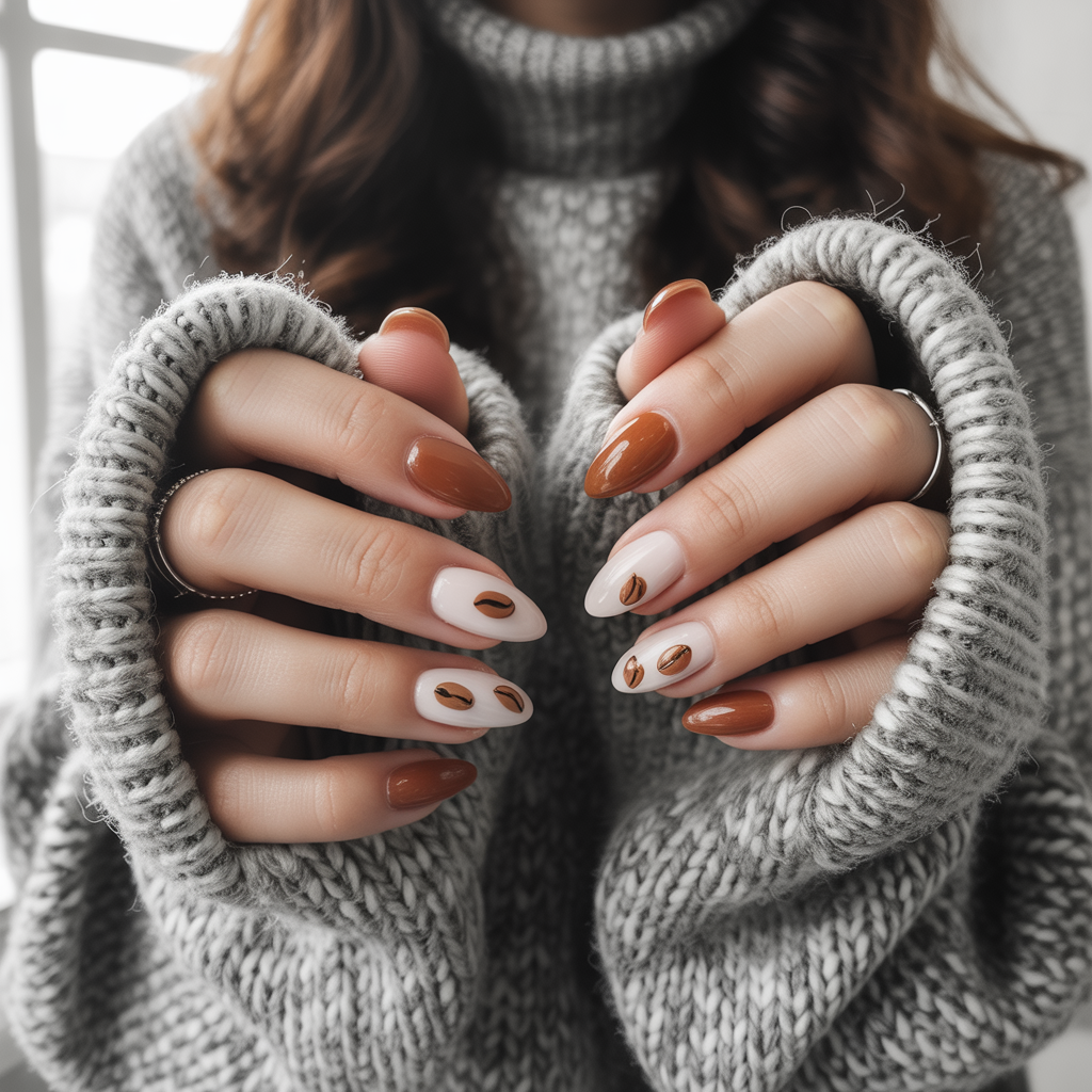 21 Gorgeous Fall Acrylic Nails Ideas to Try This Season 27 Fall Acrylic Nails