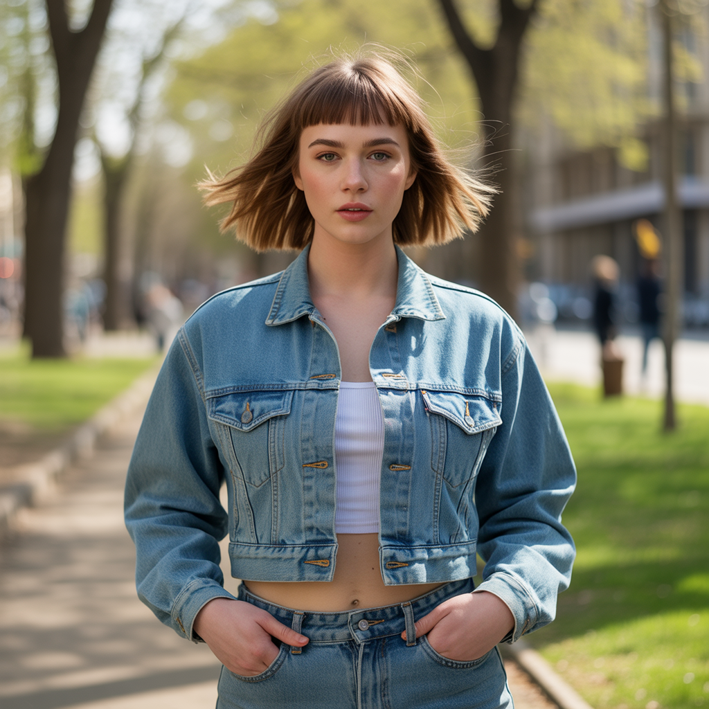 18 Best Wolf Cut with Curtain Bangs: A Modern Hairstyle Worth Trying 9 Wolf Cut with Middle Part Curtain Bangs