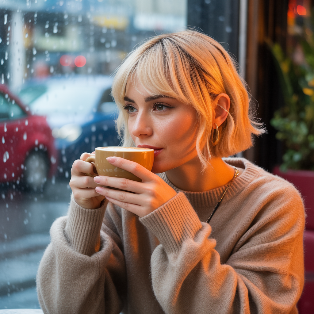 18 Best Wolf Cut with Curtain Bangs: A Modern Hairstyle Worth Trying 10 Wolf Cut with Side-Swept Curtain Bangs