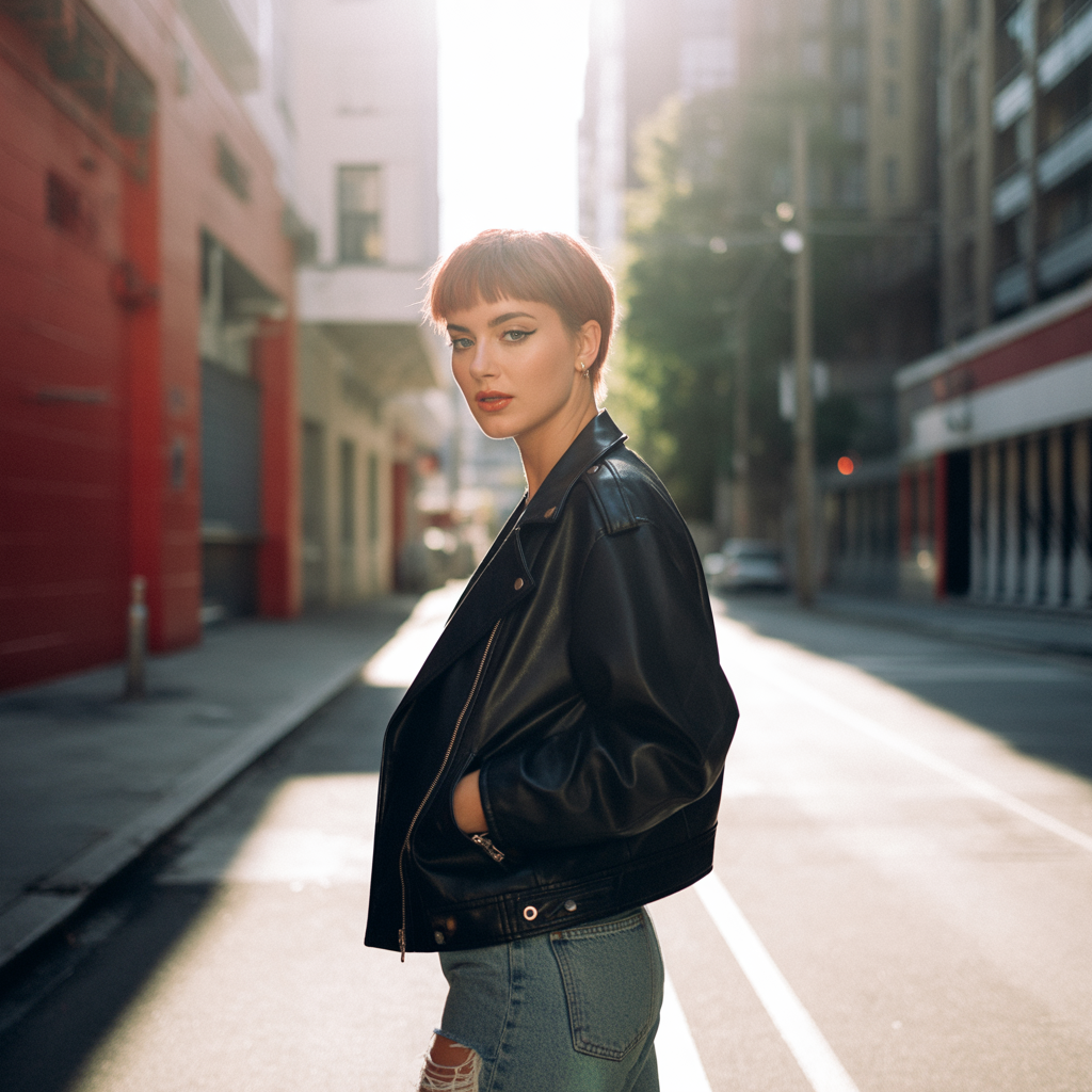 22 Best Wolf Cut Without Bangs Ideas for Every Hair Type 2 Short Wolf Cut Without Bangs