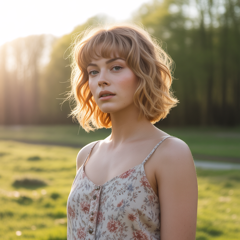 22 Best Wolf Cut Without Bangs Ideas for Every Hair Type 12 Wolf Cut Without Bangs for Round Faces