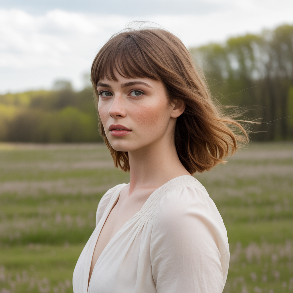 22 Best Wolf Cut Without Bangs Ideas for Every Hair Type 21 Subtle Wolf Cut Without Bangs