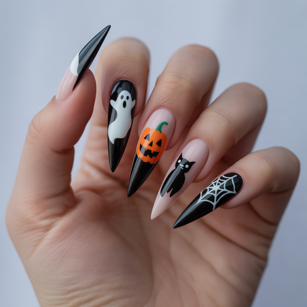 20 Amazing Fall Nails Ideas Autumn Trends You’ll Love This Season 17 Halloween-Inspired Fun