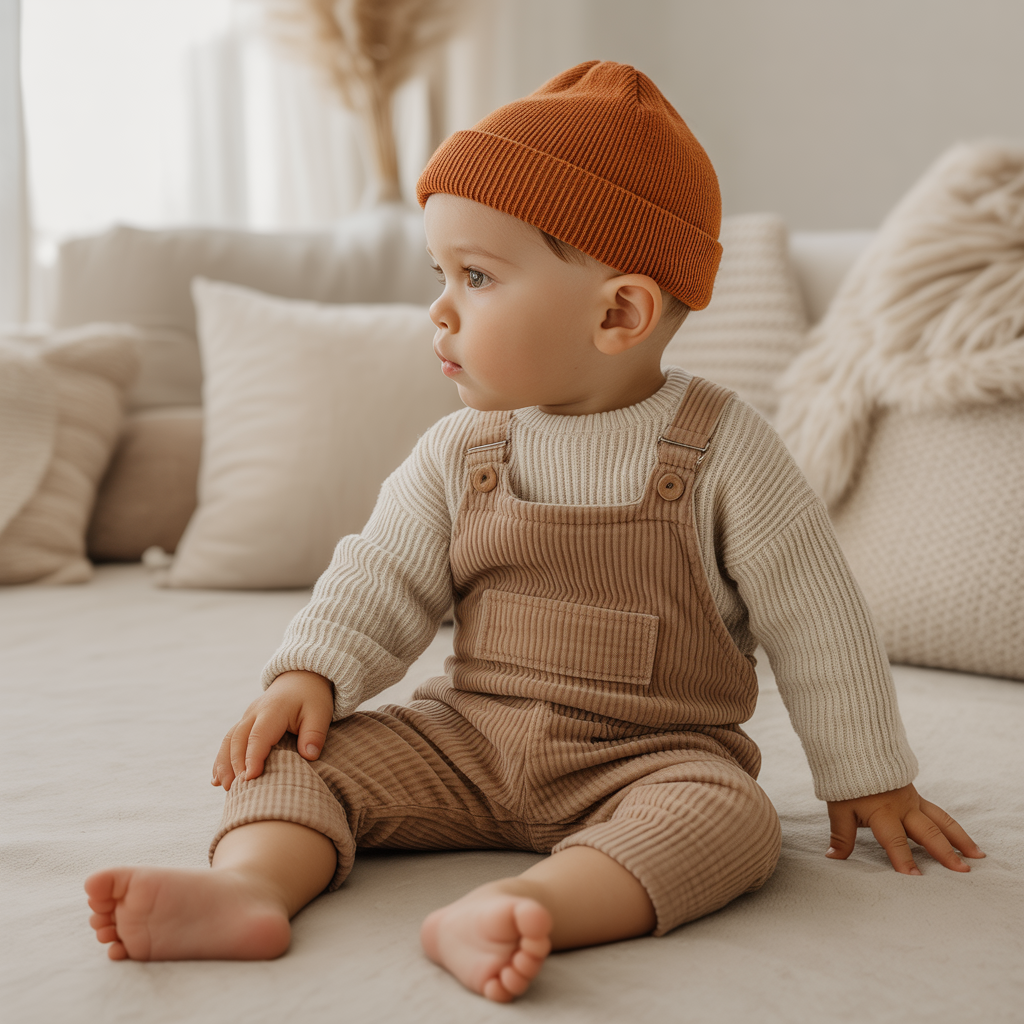15 Amazing Baby Boy Fall Outfits That Are Stylish and Comfortable 15 Beanie with Layered Outfit