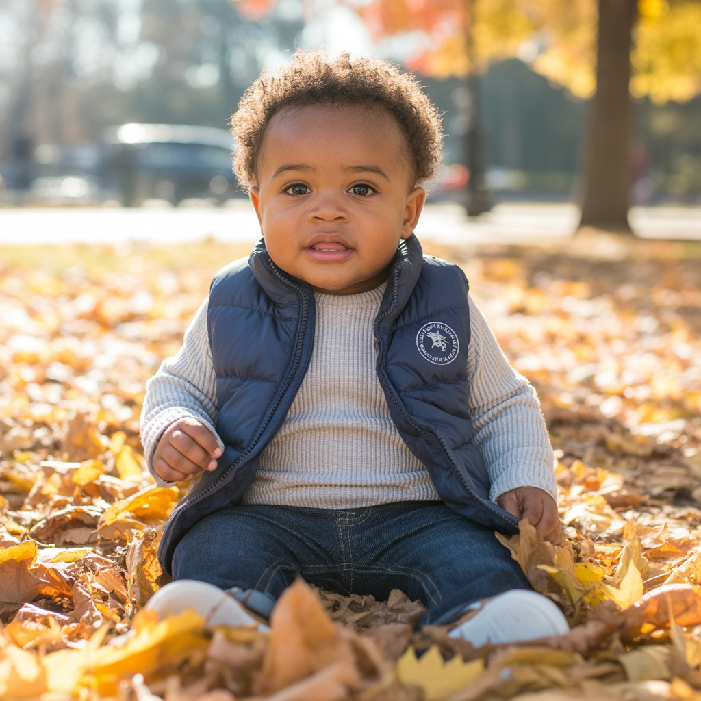 15 Amazing Baby Boy Fall Outfits That Are Stylish and Comfortable 5 Baby Puffer Vest with Layers