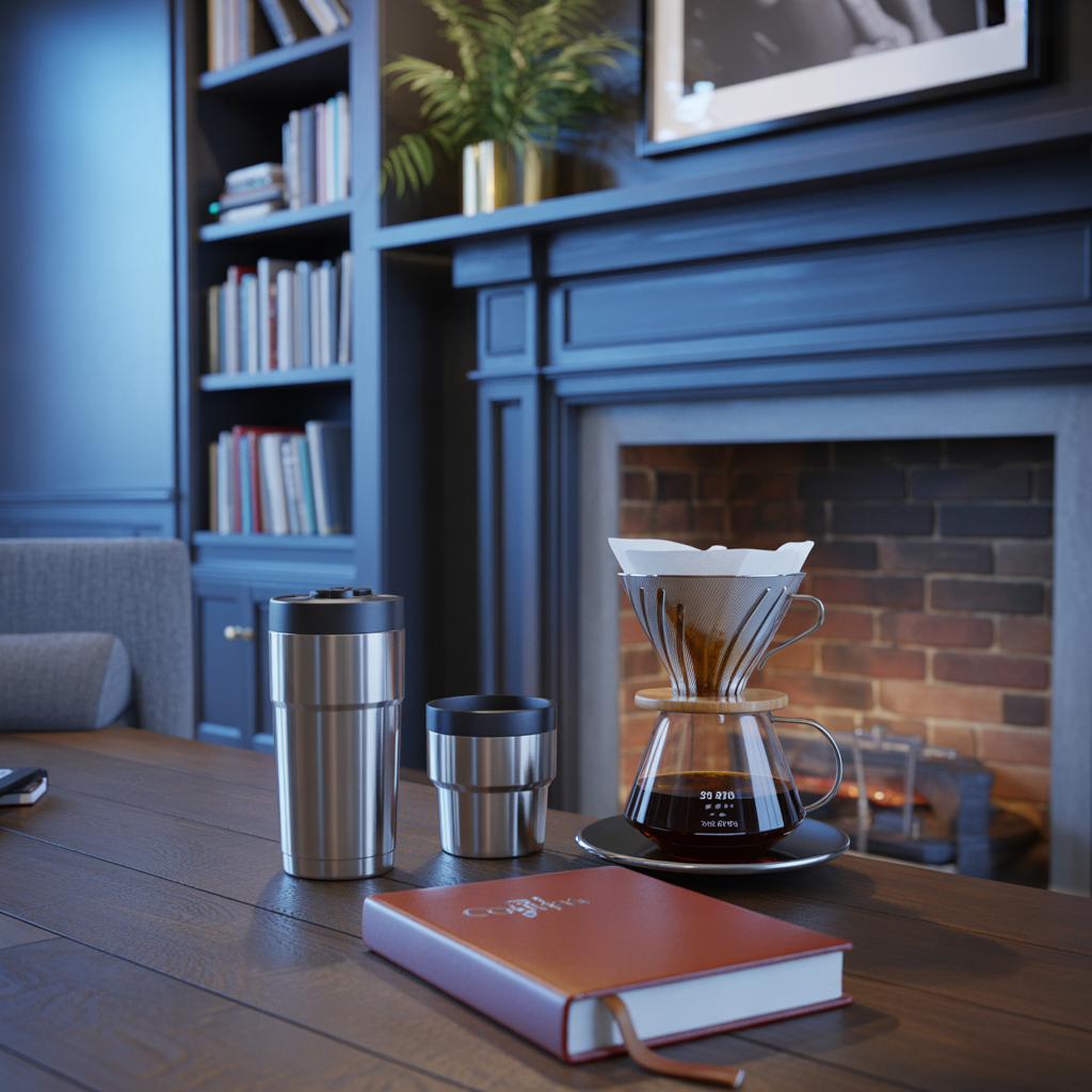 25 Best Coffee Bar for Small Spaces Ideas You’ll Love 19 Fireplace Mantel Coffee Setup