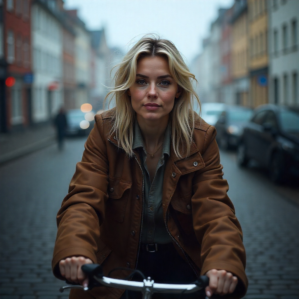 Tousled waves with wispy bangs