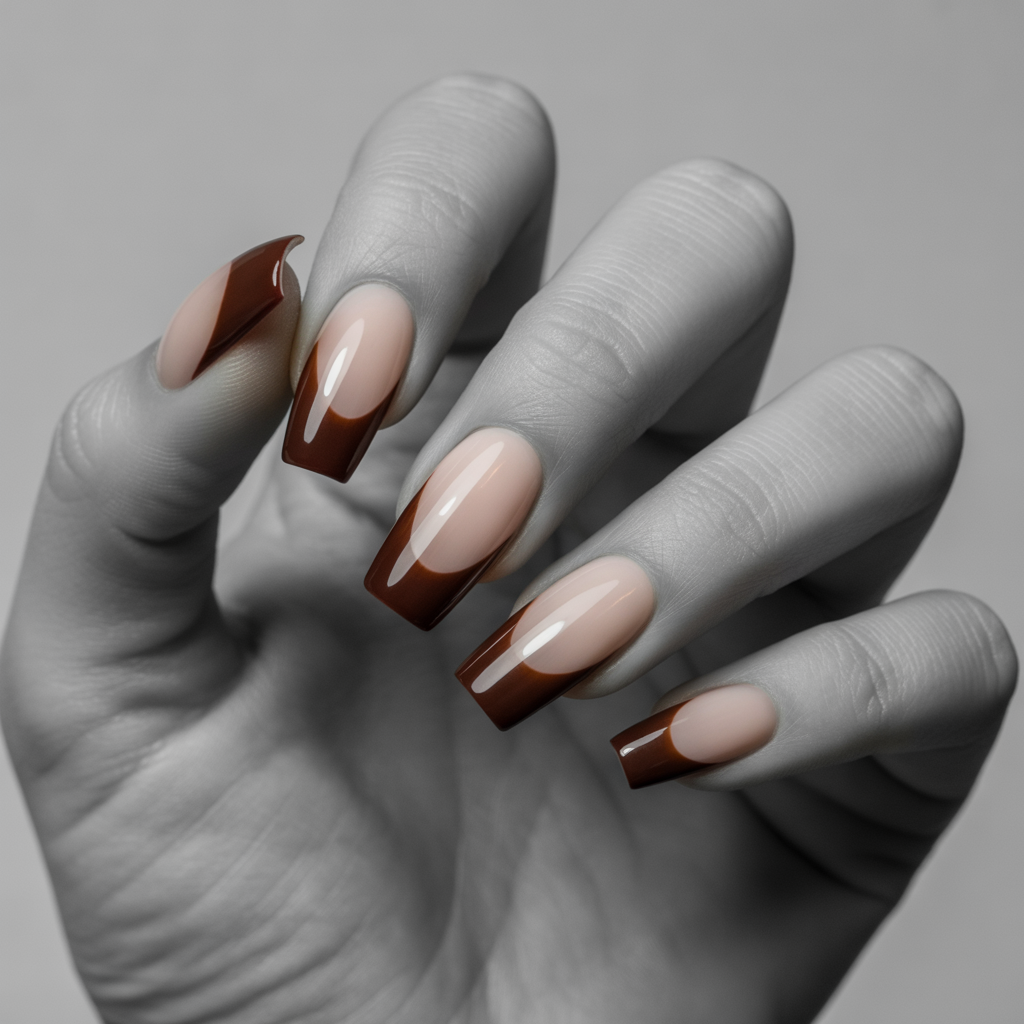 Amazing Early Fall Nails: 17 Chic Colors & Designs for Autumn 15 Negative Space Nails