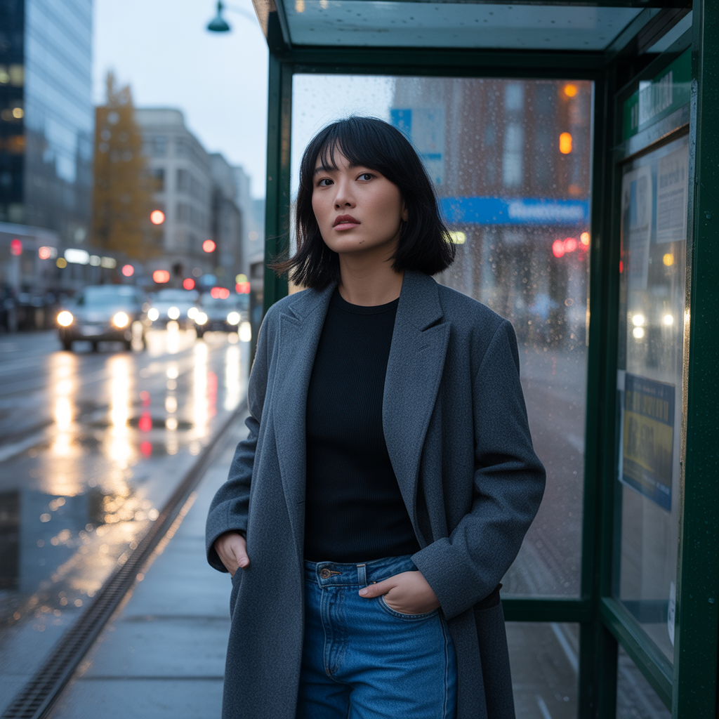 20 Outstanding Ideas of Casual Fall Outfits to Try This Autumn 16 Rainy Day Outfit