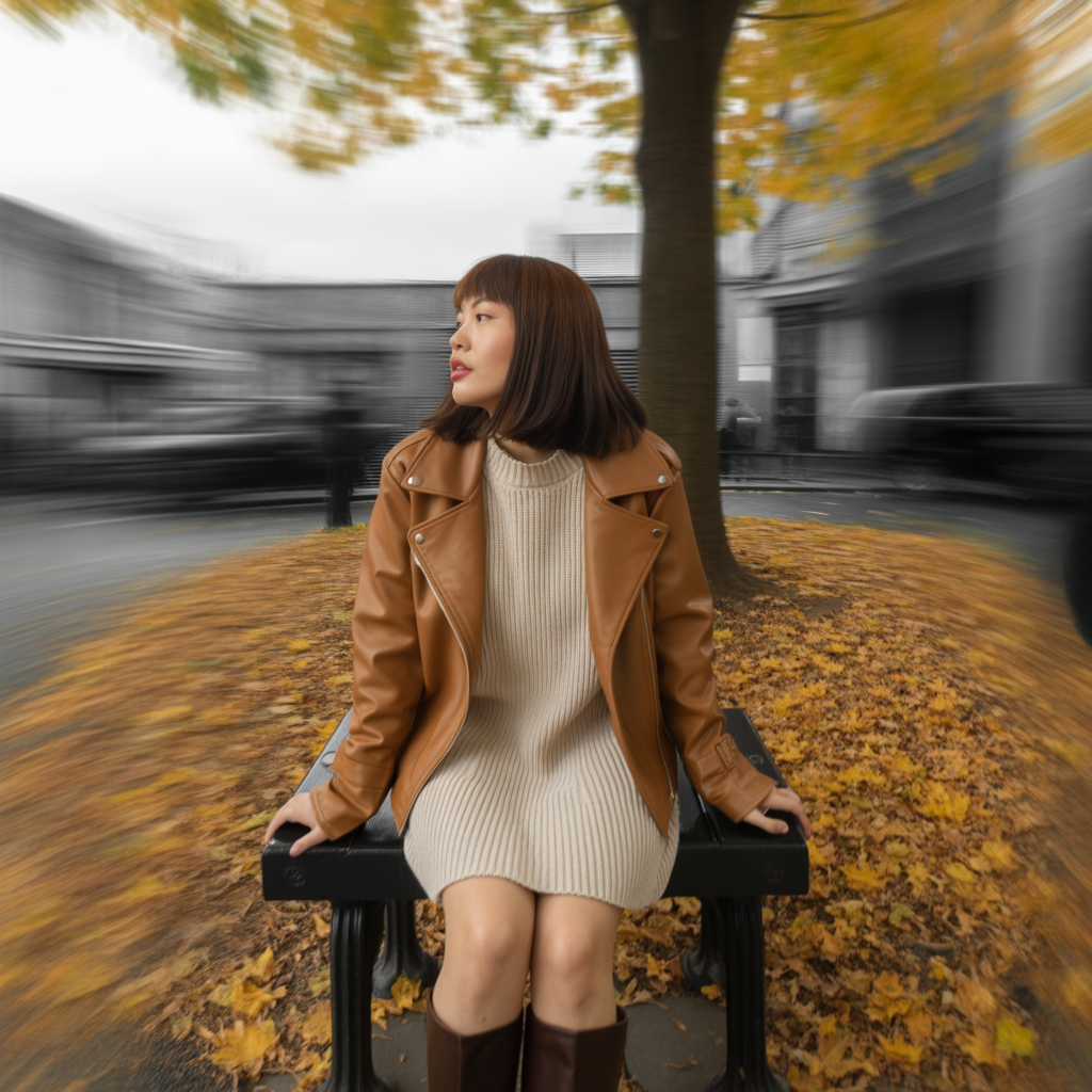 17 Best 90s Inspired Fall Outfits for Retro Autumn Style 3 Leather Jacket Cool