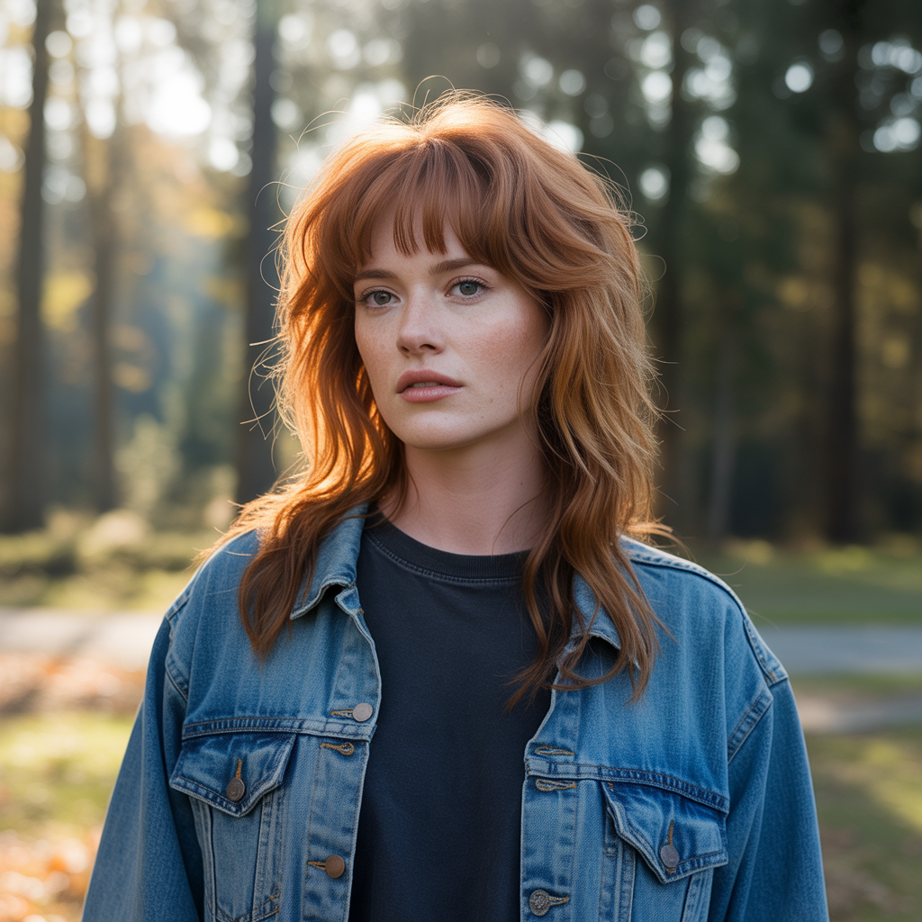 20 Best Long Wolf Cuts with Curtain Bangs: Trendy Hairstyle Guide 1 What makes a wolf cut unique