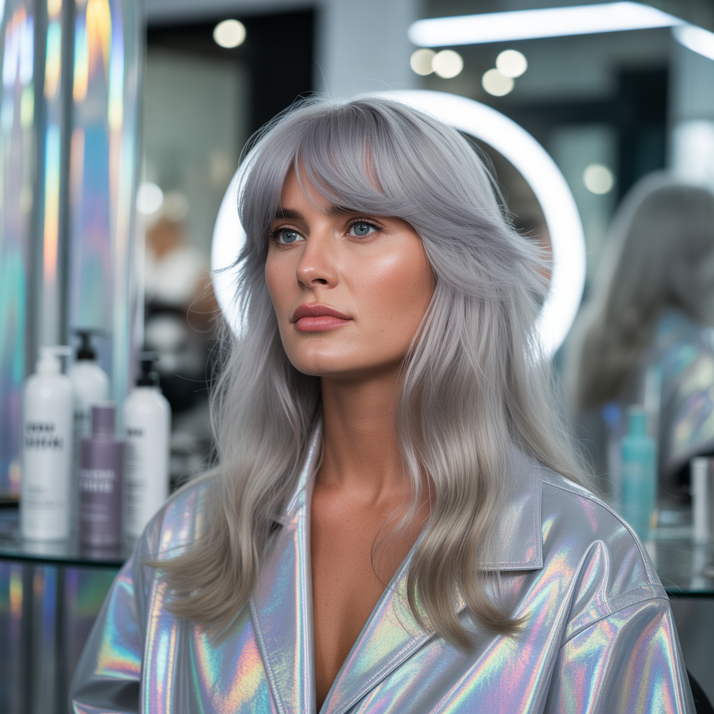 20 Best Long Wolf Cuts with Curtain Bangs: Trendy Hairstyle Guide 16 Maintenance and trims