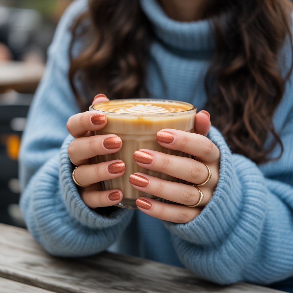 Copper Metallic Shine