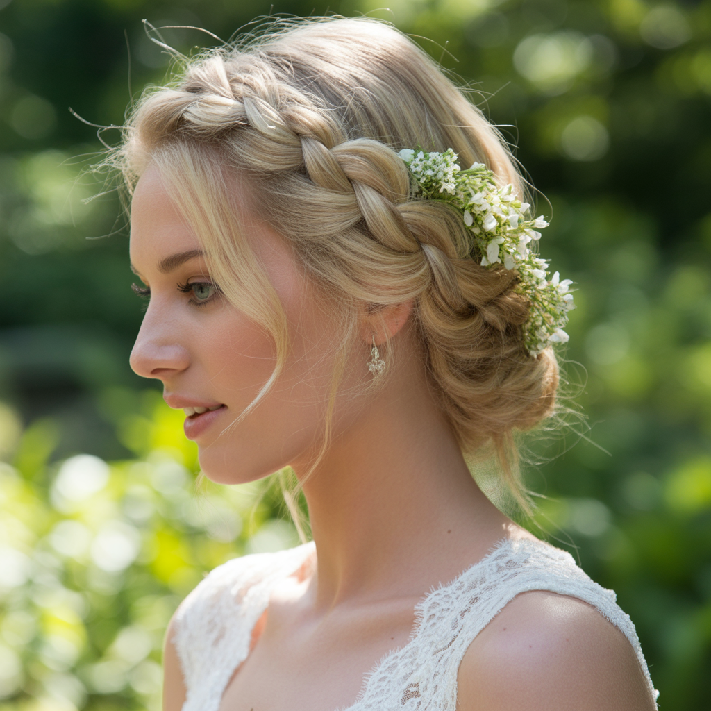 22 Gorgeous Wedding Braid Hairstyles Every Bride Will Love 12 Twisted Rope Braids