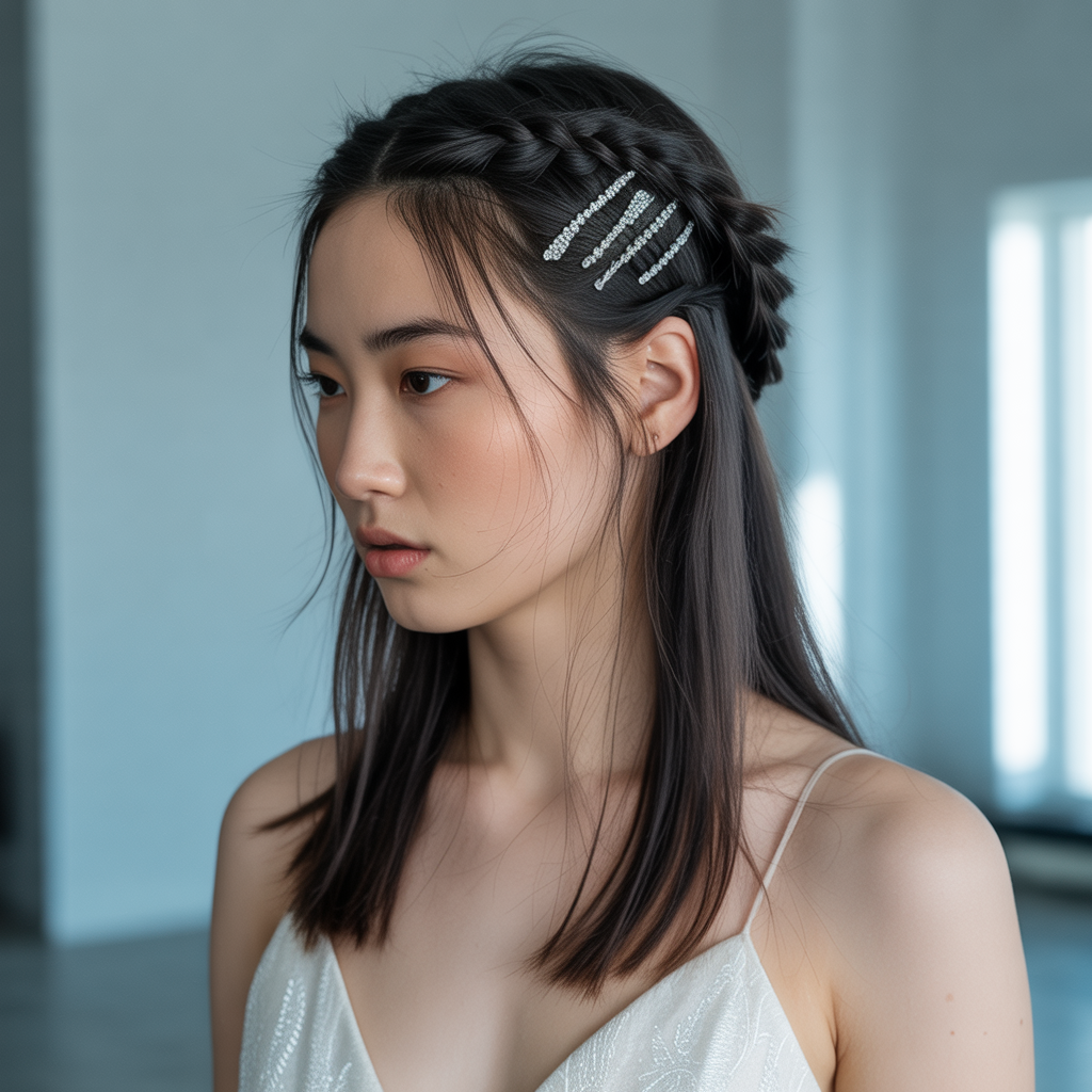 22 Gorgeous Wedding Braid Hairstyles Every Bride Will Love 13 Infinity Braid Statement