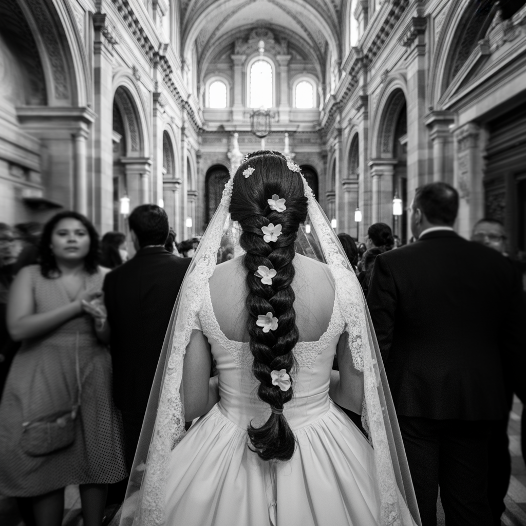 22 Gorgeous Wedding Braid Hairstyles Every Bride Will Love 14 Braided Chignon Perfection