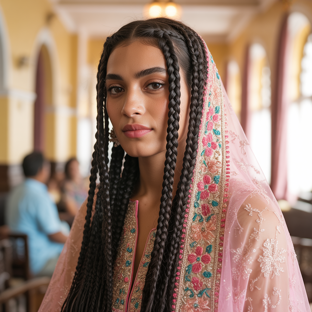 22 Gorgeous Wedding Braid Hairstyles Every Bride Will Love 17 Braids with Veil Integration