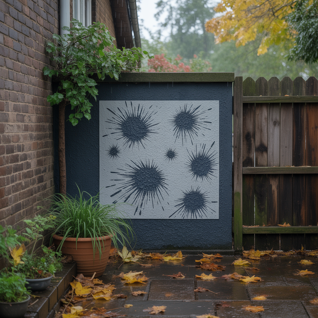 18 Best Backyard Garden Wall Painting Ideas to Transform Your Outdoor Space 13 Stencil Art Patterns