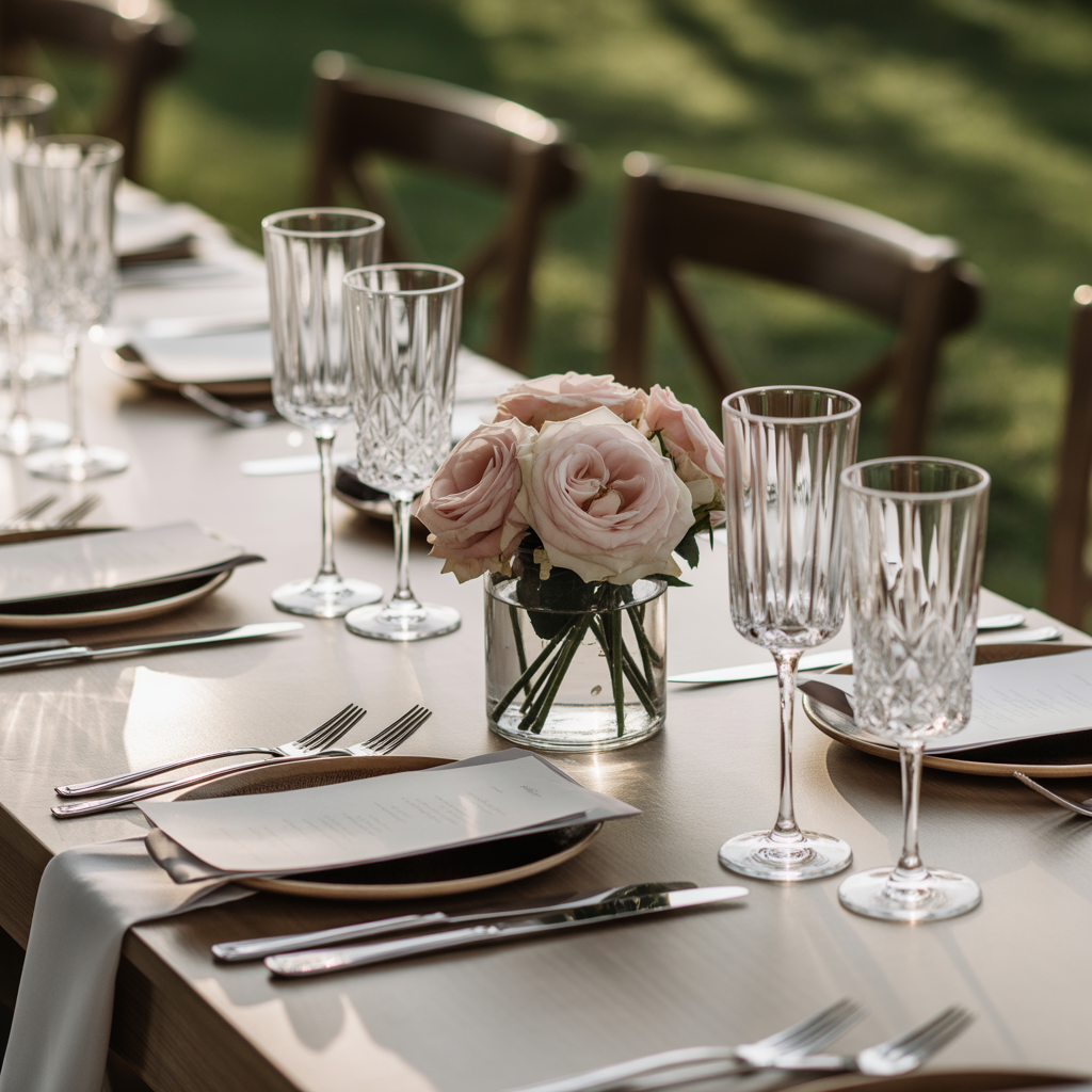 20 Best Wedding Detail Shots That Make Your Album Unforgettable 11 Reception Table Settings