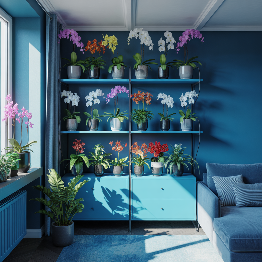 Use plants as natural room dividers