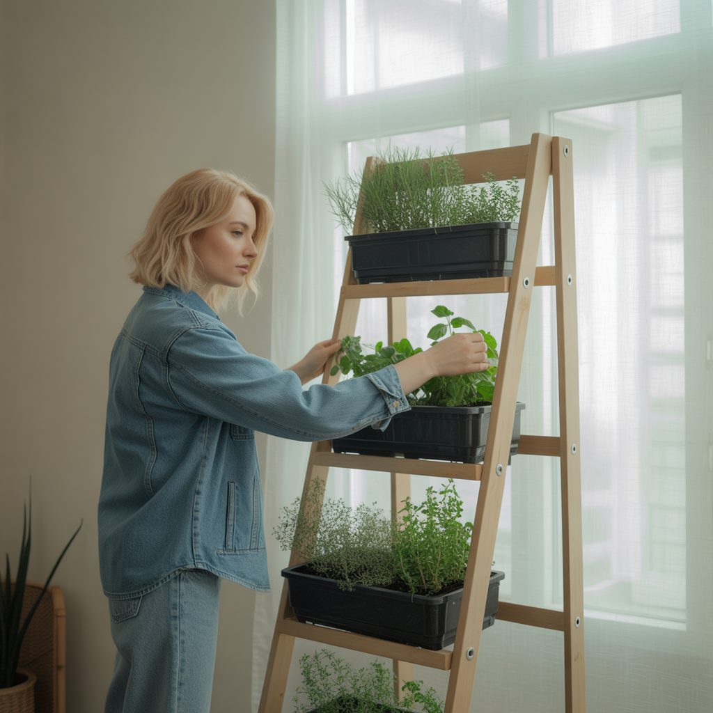 Explore plant ladders and tiered stands