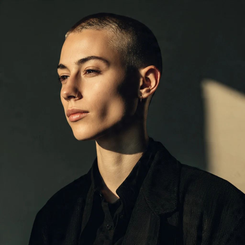 20 Stunning Side Shaved Hairstyles to Inspire Your Next Look 8 Artistic Pattern Shave