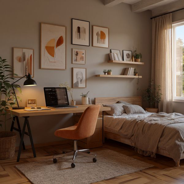 Bedroom Office Combo