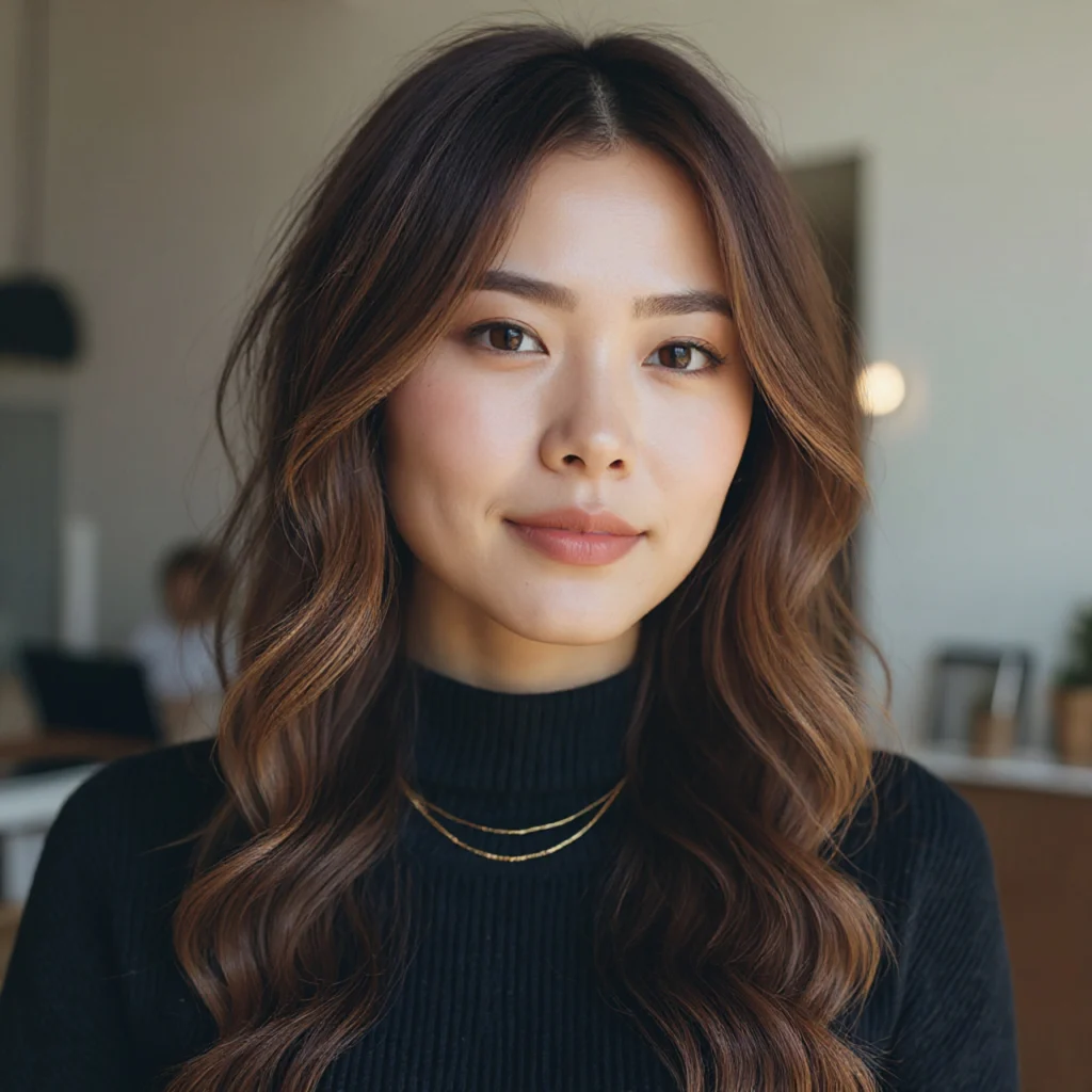 20 Gorgeous Caramel Highlights Ideas for Every Hair Type 14 Caramel Balayage on Long Hair