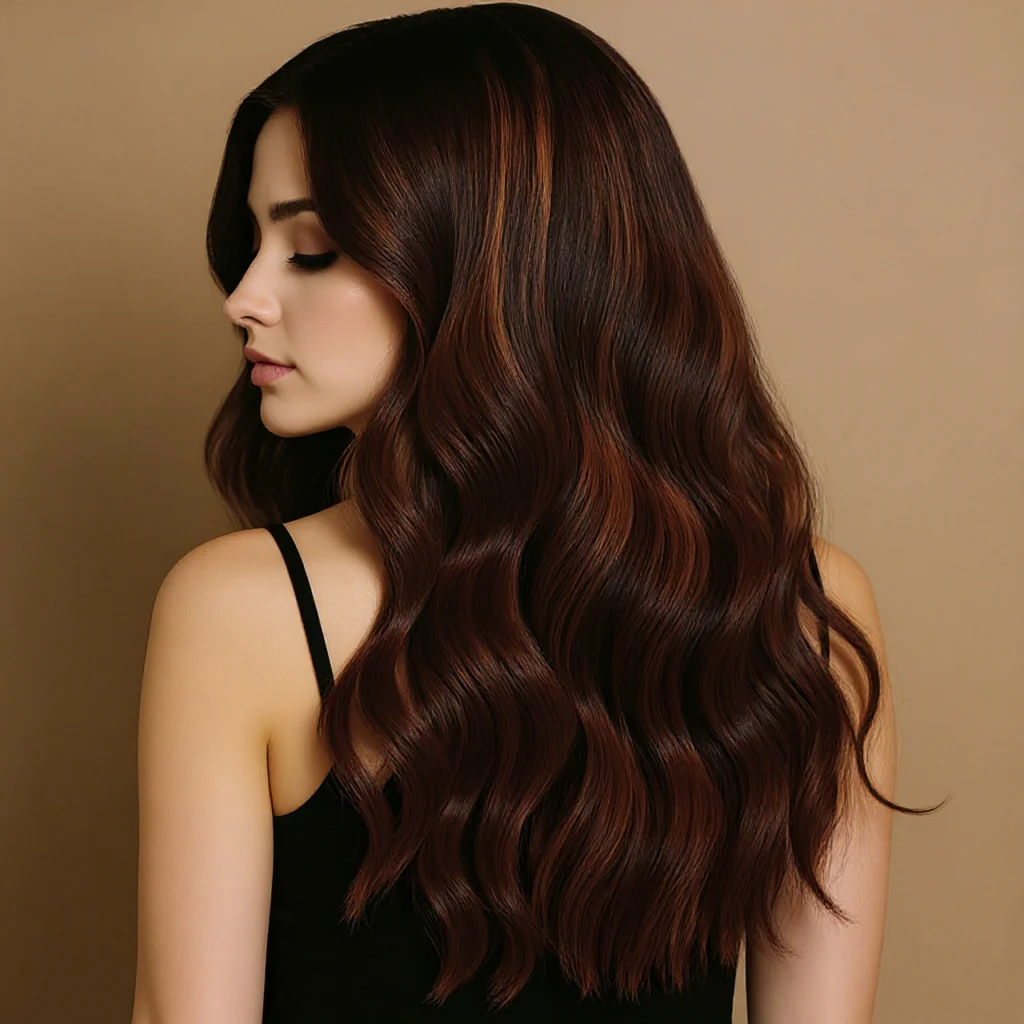 20 Gorgeous Caramel Highlights Ideas for Every Hair Type 6 Caramel Highlights on Black Hair