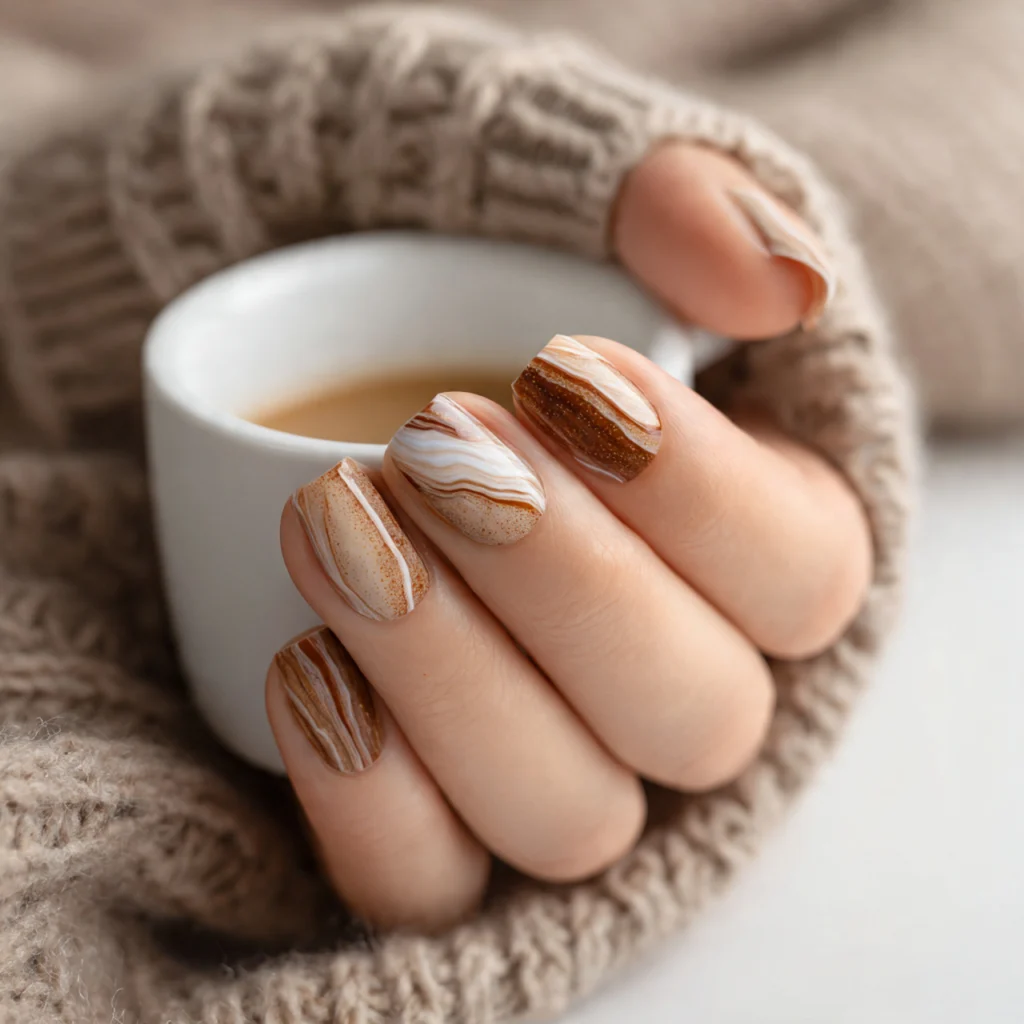 Caramel and Cream Swirls