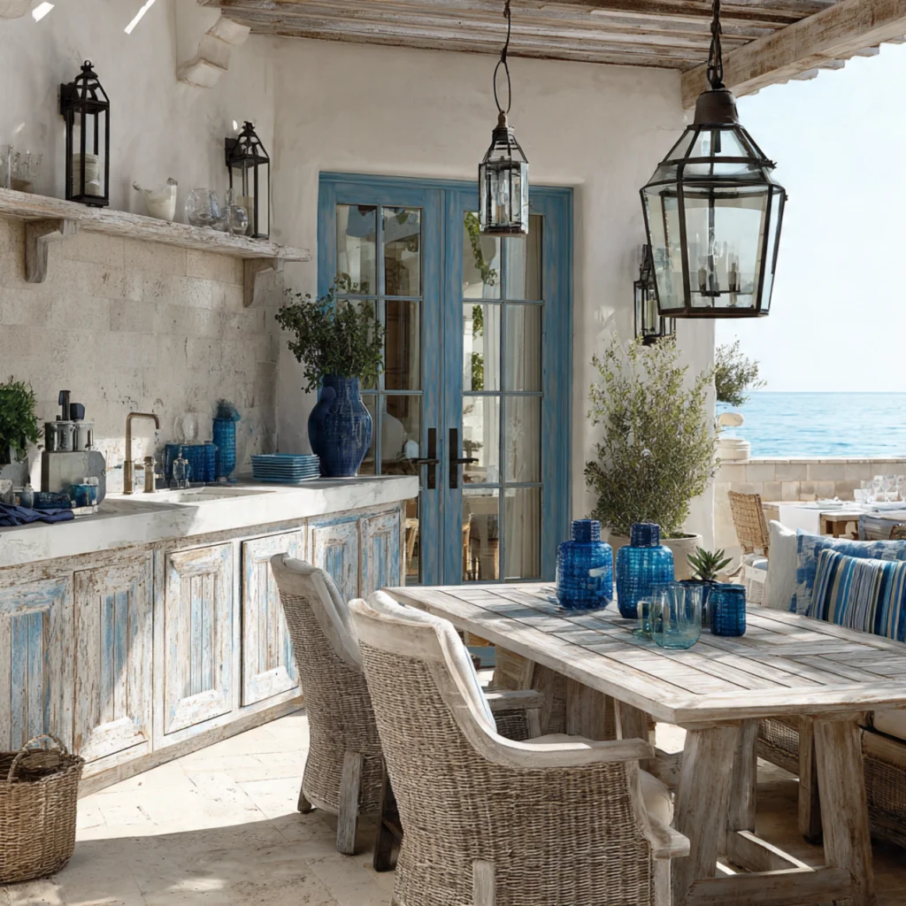 Coastal-Inspired Kitchen