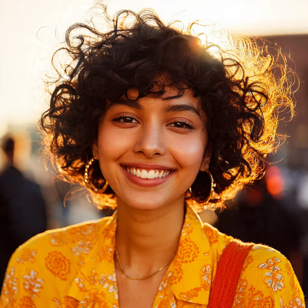 22 Best Hairstyles for Oval Shaped Face to Try in 2025 10 Curly Bob