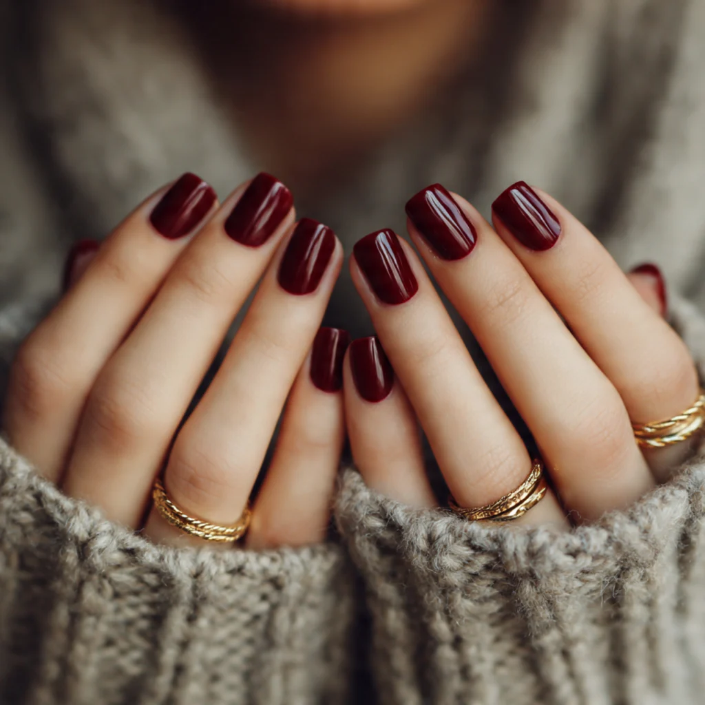 Deep Wine Red