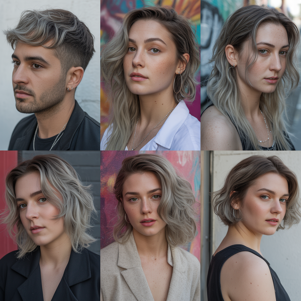 17 Best Silver Highlights Ideas That Instantly Transform Your Hair Look 17 Expressing personal style with silver highlights