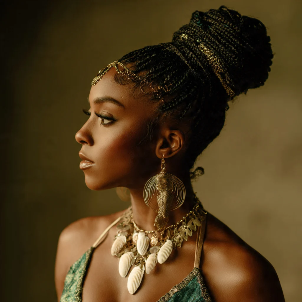 22 Gorgeous Fulani Braids Hairstyles You’ll Fall in Love With 6 Fulani Braids with Bun