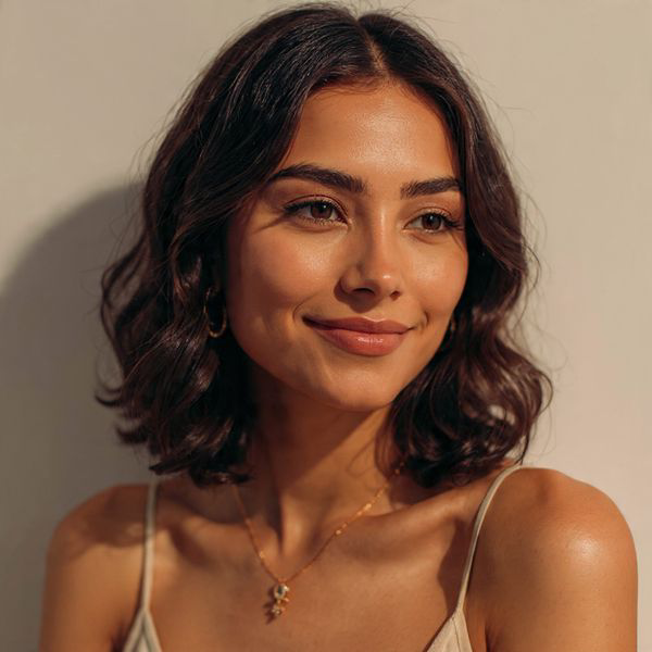 22 Best Hairstyles for Oval Shaped Face to Try in 2025 11 Half-Up Half-Down