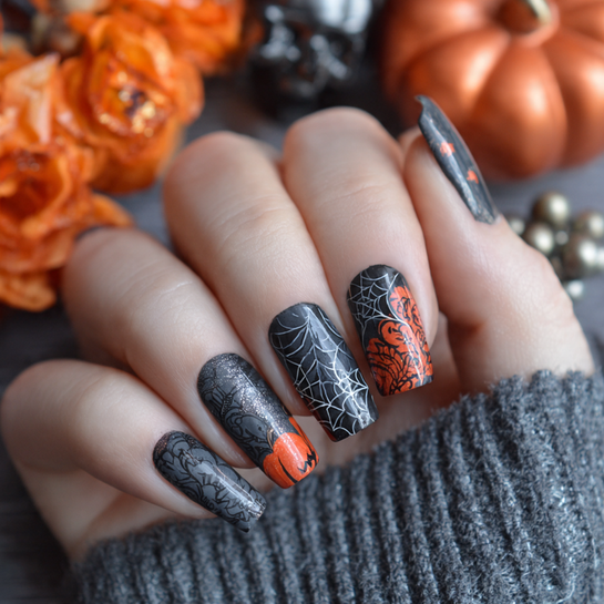 22 Gorgeous Fall October Nails Ideas You’ll Want to Try This Season 18 Halloween-Inspired Nails