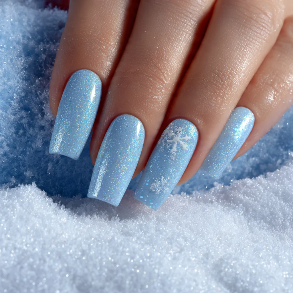 Icy Blue Glam