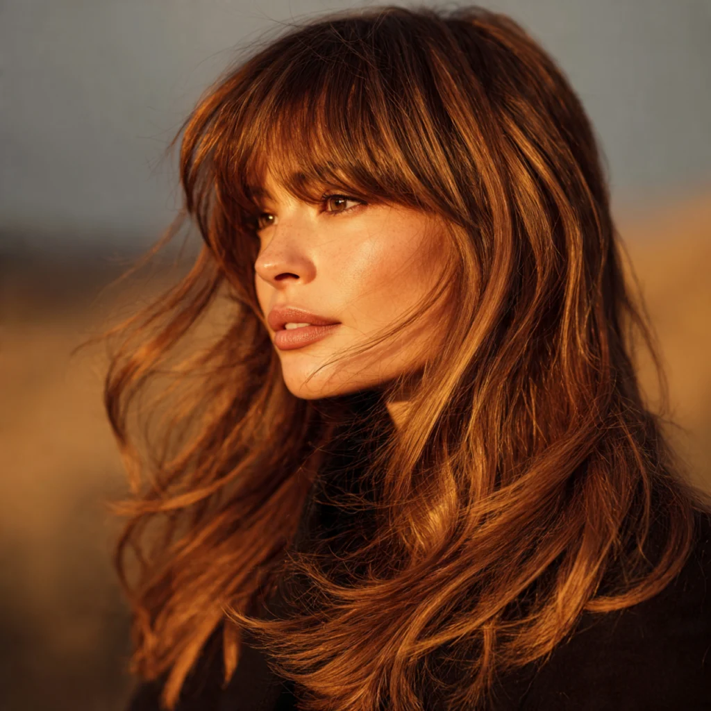 25 Gorgeous Types of Bangs to Try in 2025 7 Layered Bangs