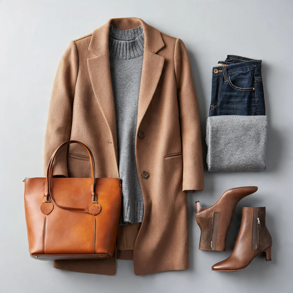 17 Simple Fall Outfits for Effortless Style This Season 11 Long Coat with Neutral Layers