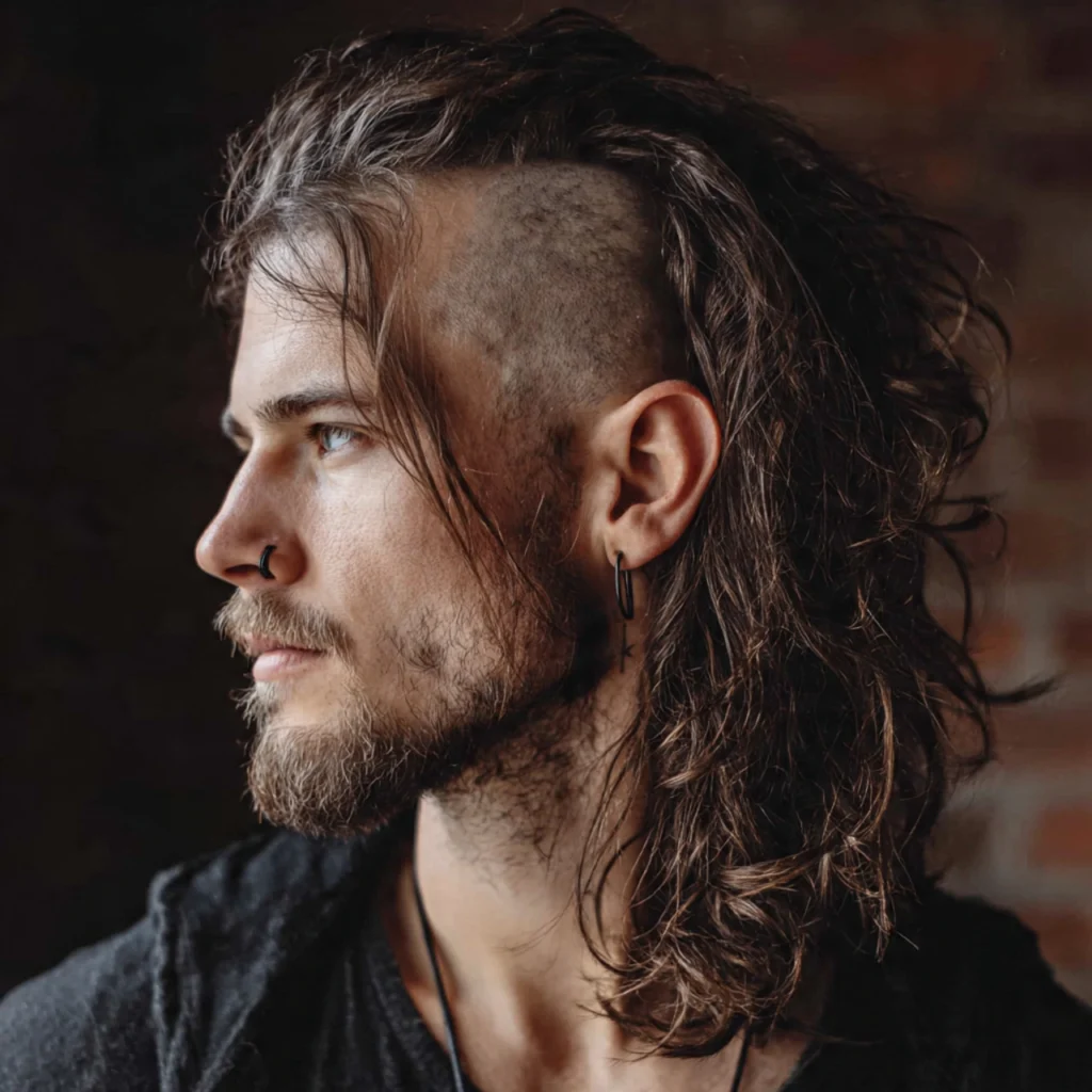 20 Stunning Side Shaved Hairstyles to Inspire Your Next Look 1 Long Hair with One Side Shaved