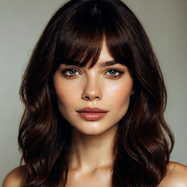 22 Best Hairstyles for Oval Shaped Face to Try in 2025 2 Long Wavy Layers
