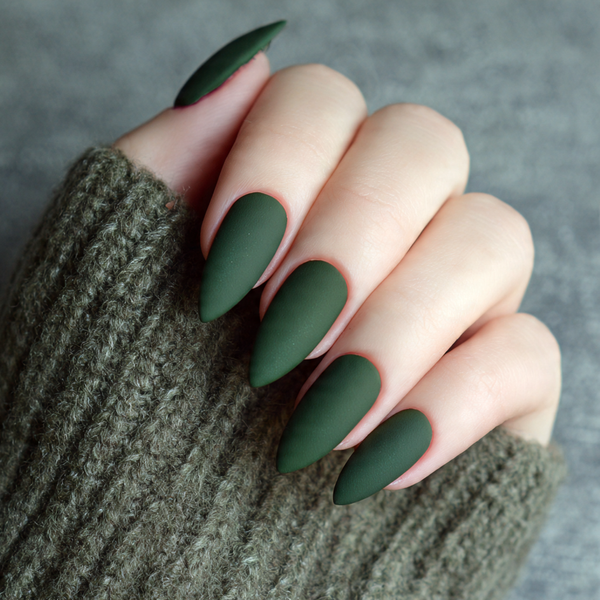25 Stunning Fall Almond Nails You’ll Want This Autumn 10 Matte Almond Nails for Fall