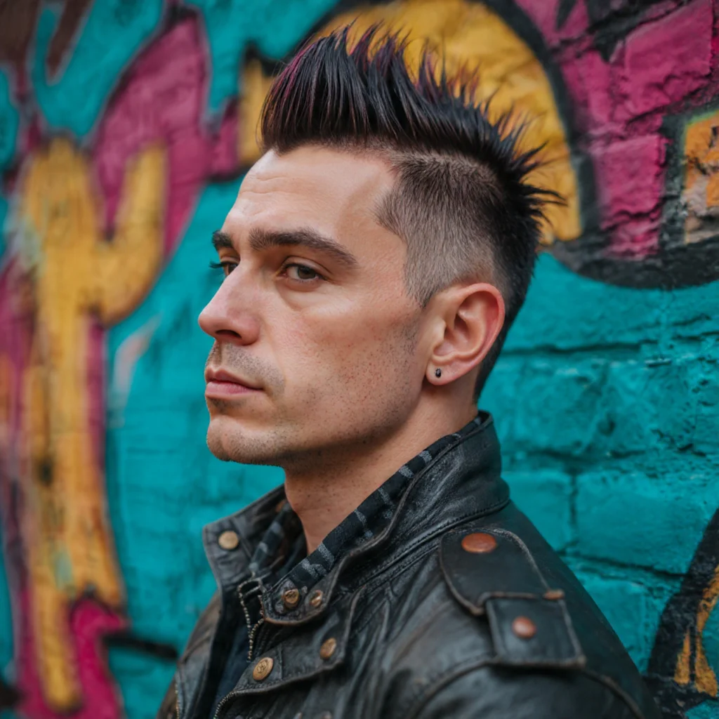 20 Stunning Side Shaved Hairstyles to Inspire Your Next Look 6 Mohawk with Shaved Sides