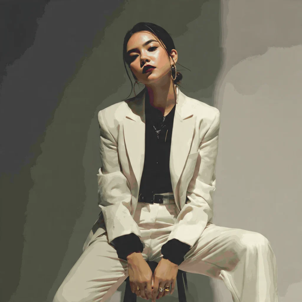 Monochrome Power Suit