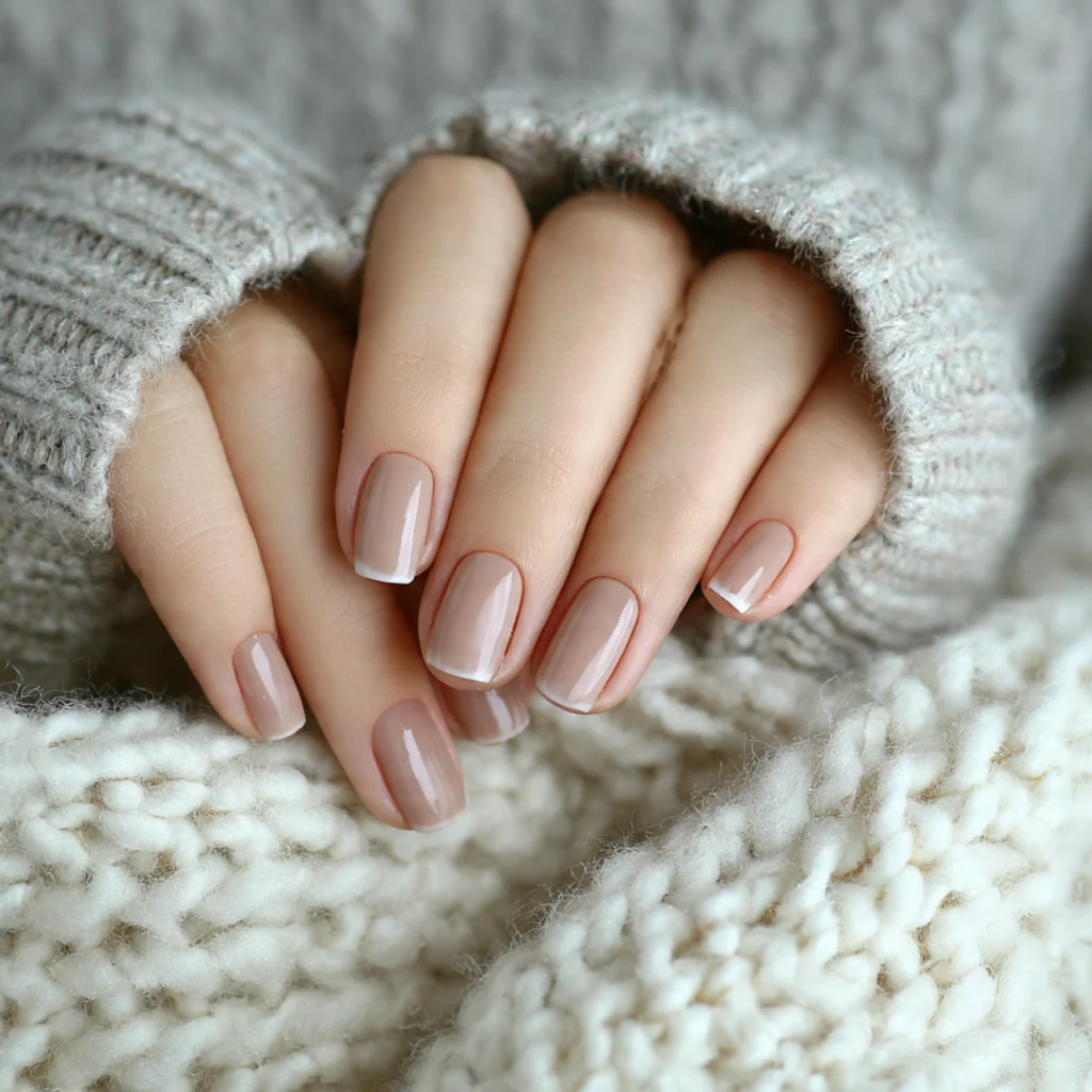 20 Stunning Fall Nails Ideas to Try This Autumn Season 16 Neutral French Tips