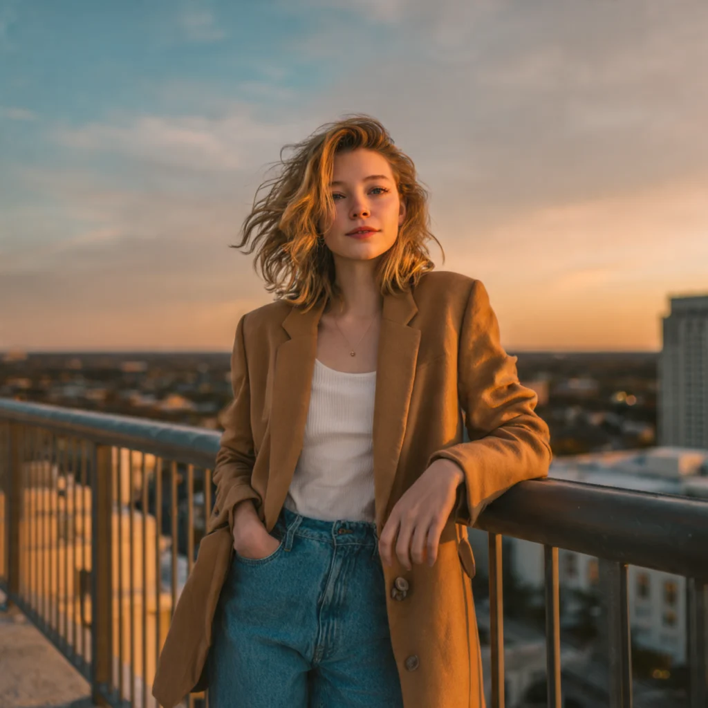 Oversized Blazer with Jeans