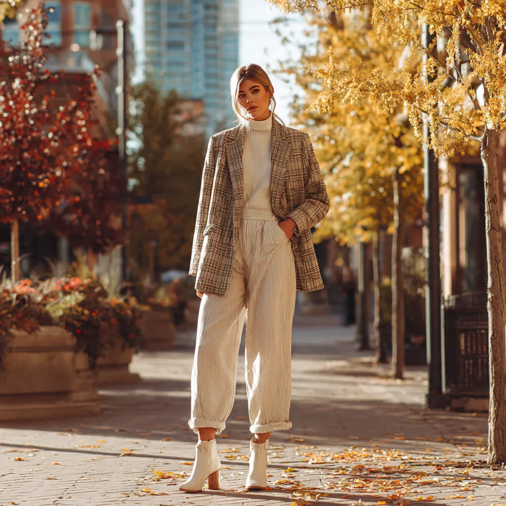 Oversized Blazers and Tailored Layers